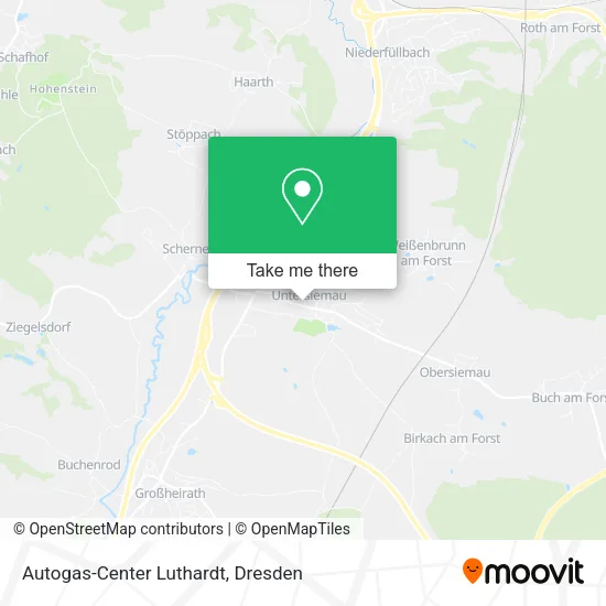 Карта Autogas-Center Luthardt