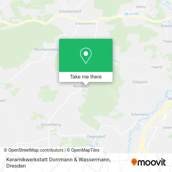 Карта Keramikwerkstatt Dorrmann & Wassermann