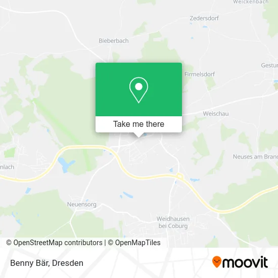 Карта Benny Bär