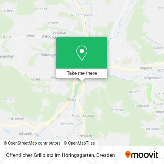 Карта Öffentlicher Grillplatz im Höringsgarten