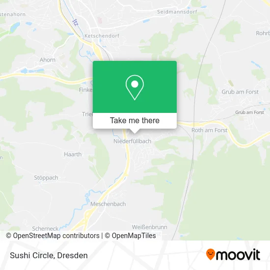 Карта Sushi Circle