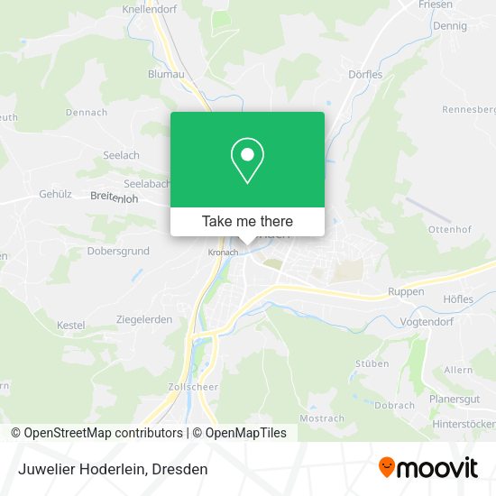 Карта Juwelier Hoderlein