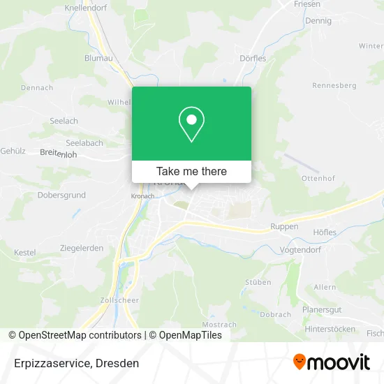 Карта Erpizzaservice