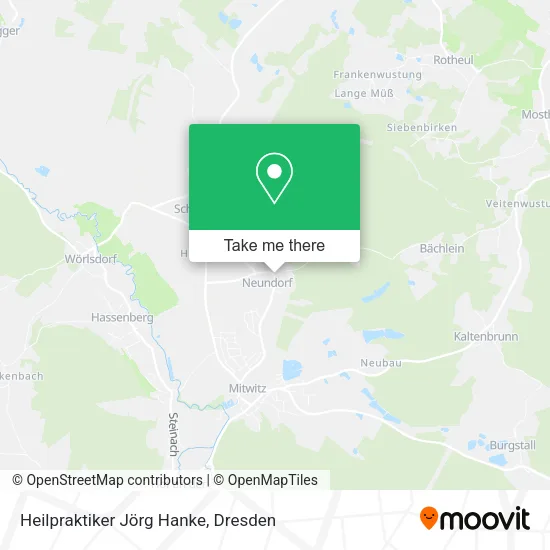 Карта Heilpraktiker Jörg Hanke