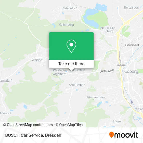 Карта BOSCH Car Service