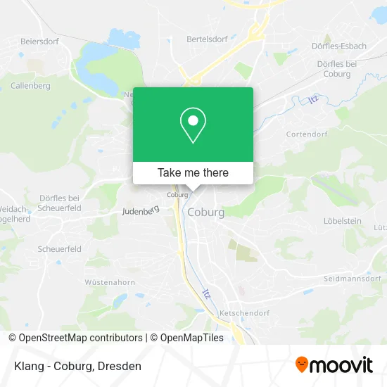 Карта Klang - Coburg