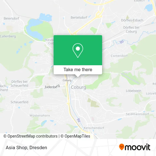 Asia Shop map
