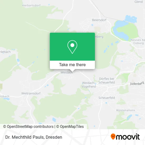 Карта Dr. Mechthild Pauls