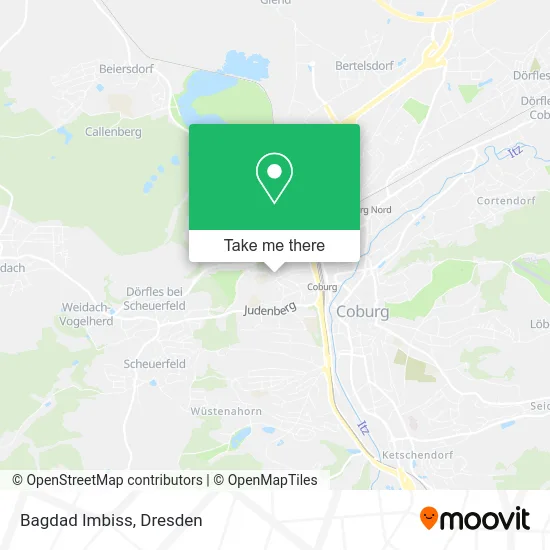 Карта Bagdad Imbiss