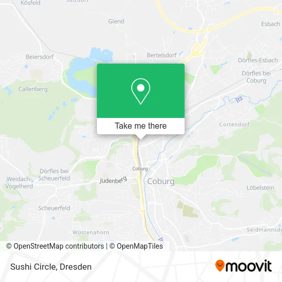 Sushi Circle map