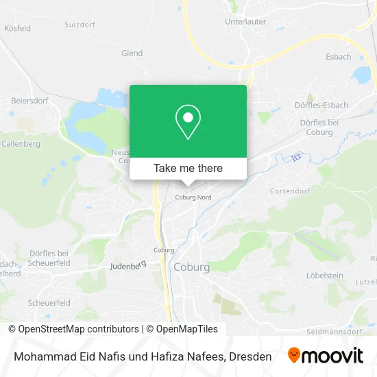 Mohammad Eid Nafis und Hafiza Nafees map