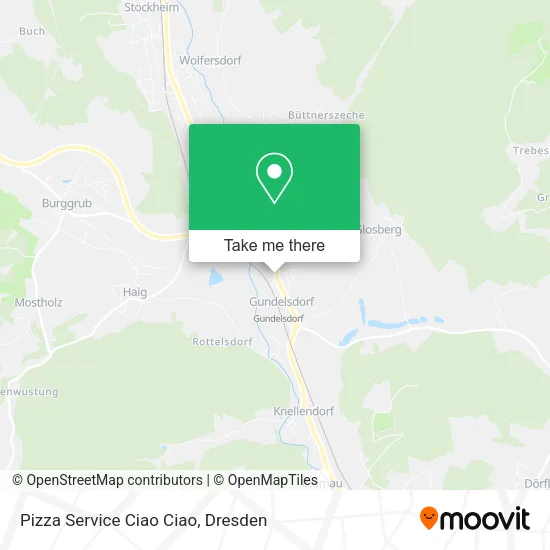 Карта Pizza Service Ciao Ciao