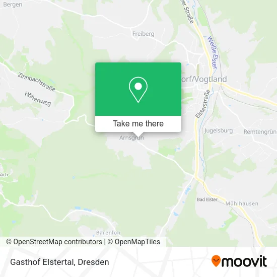 Карта Gasthof Elstertal