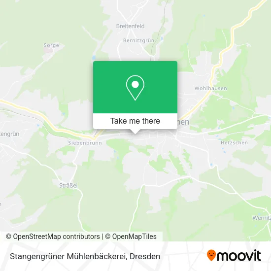 Карта Stangengrüner Mühlenbäckerei