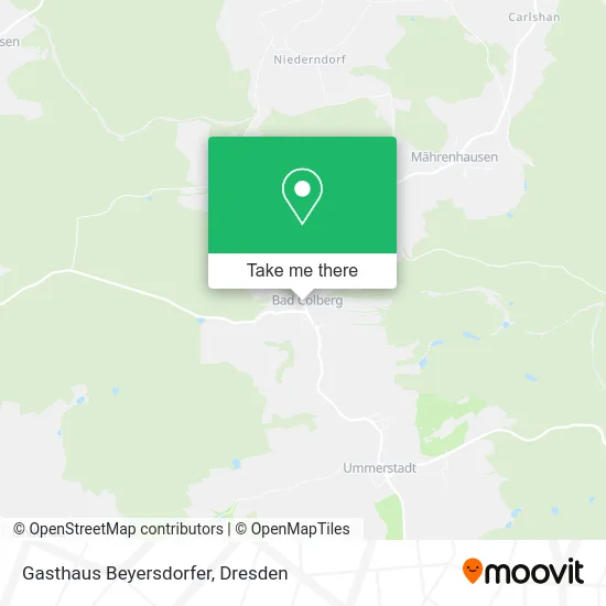 Карта Gasthaus Beyersdorfer