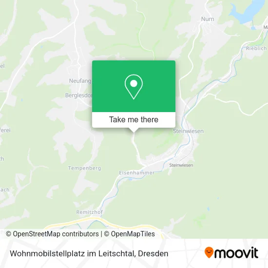 Карта Wohnmobilstellplatz im Leitschtal