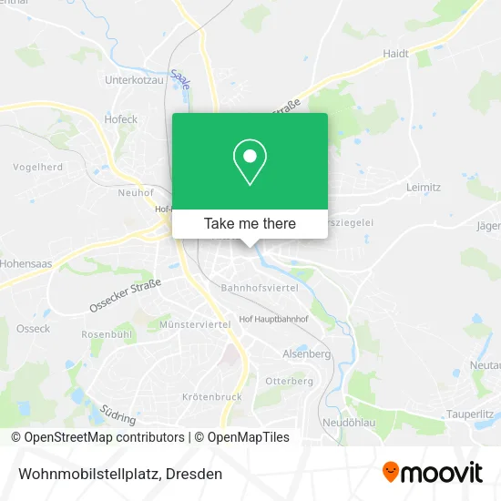 Карта Wohnmobilstellplatz