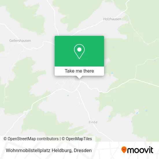 Карта Wohnmobilstellplatz Heldburg