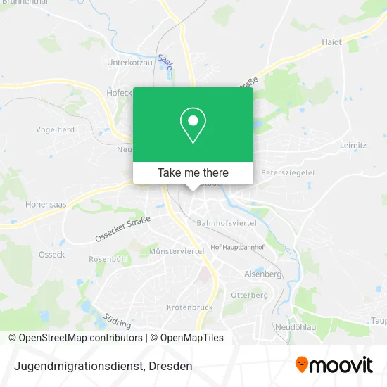 Карта Jugendmigrationsdienst