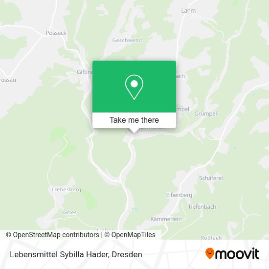 Карта Lebensmittel Sybilla Hader