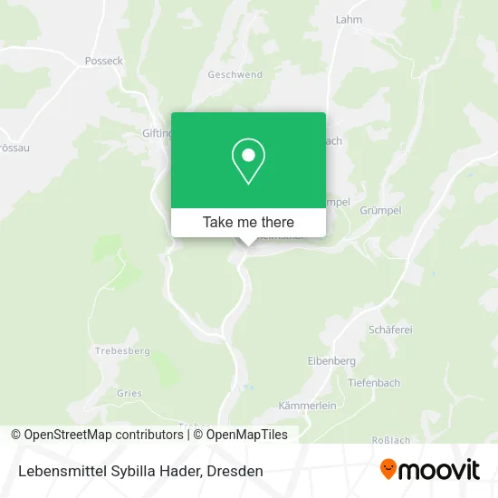 Карта Lebensmittel Sybilla Hader