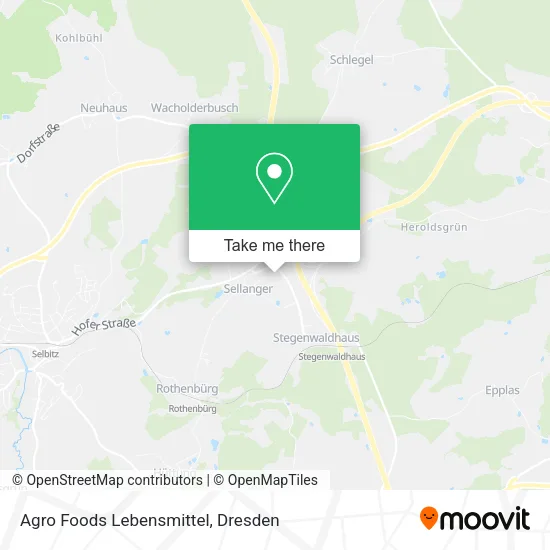 Agro Foods Lebensmittel map