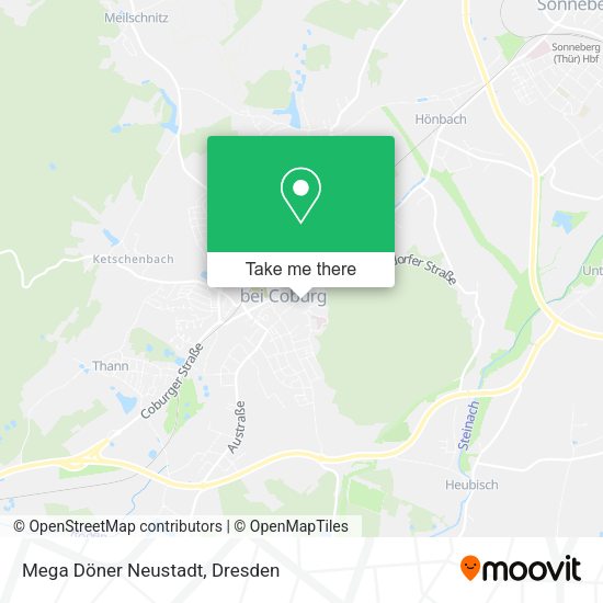 Карта Mega Döner Neustadt