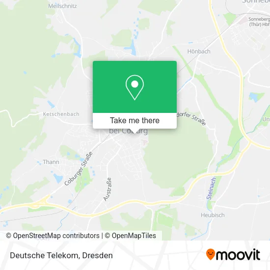 Карта Deutsche Telekom