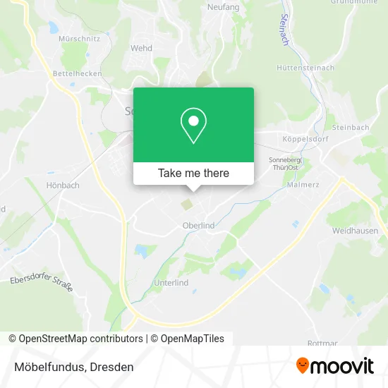 Карта Möbelfundus