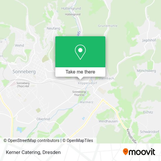 Карта Kerner Catering