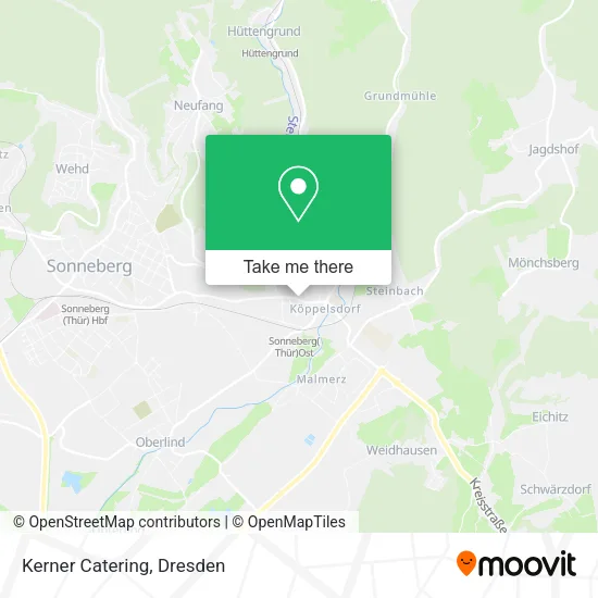 Карта Kerner Catering