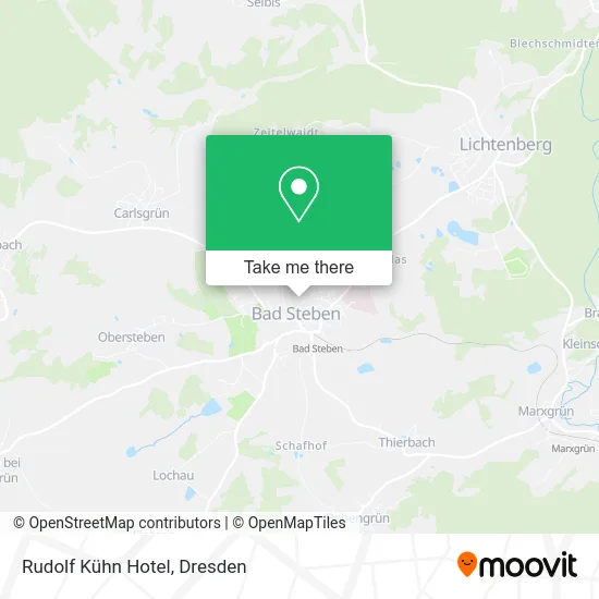 Rudolf Kühn Hotel map