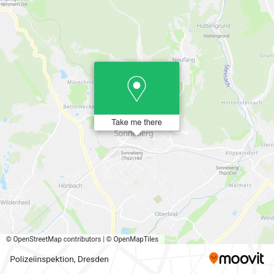 Карта Polizeiinspektion