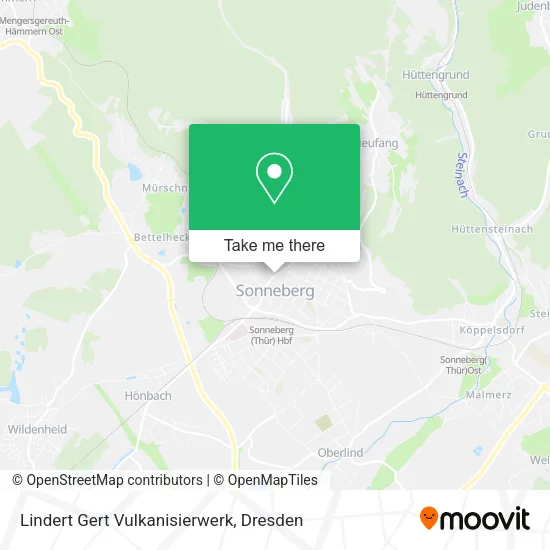 Карта Lindert Gert Vulkanisierwerk