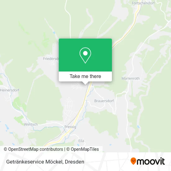 Карта Getränkeservice Möckel