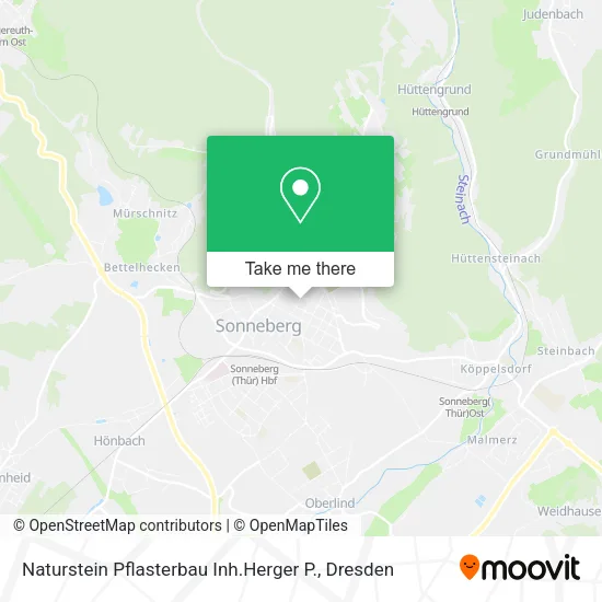 Карта Naturstein Pflasterbau Inh.Herger P.