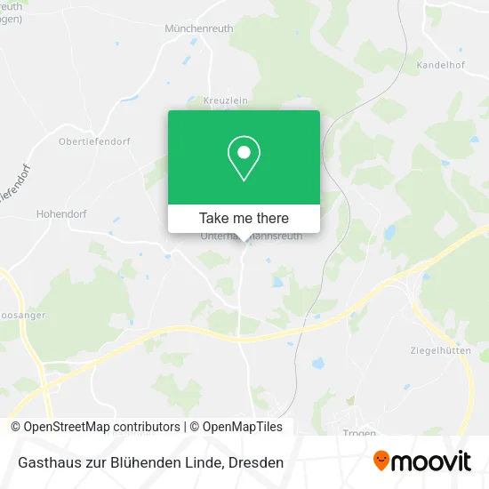 Карта Gasthaus zur Blühenden Linde