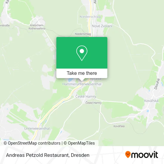 Карта Andreas Petzold Restaurant
