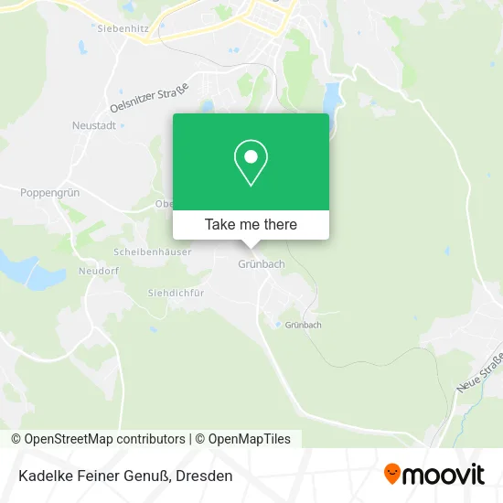 Карта Kadelke Feiner Genuß