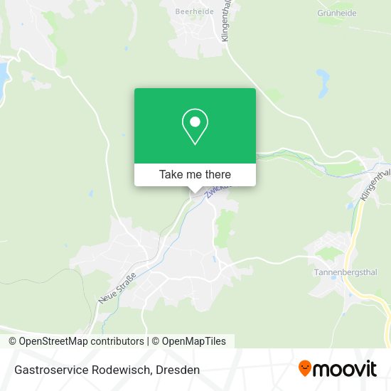 Карта Gastroservice Rodewisch