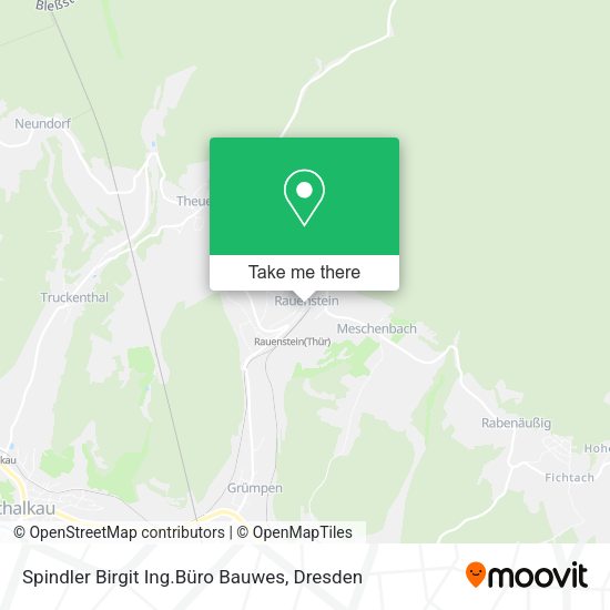 Карта Spindler Birgit Ing.Büro Bauwes