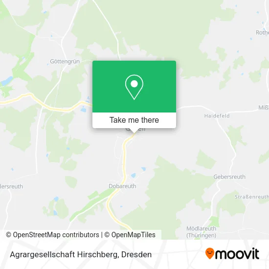 Карта Agrargesellschaft Hirschberg