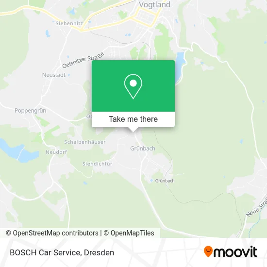 BOSCH Car Service map