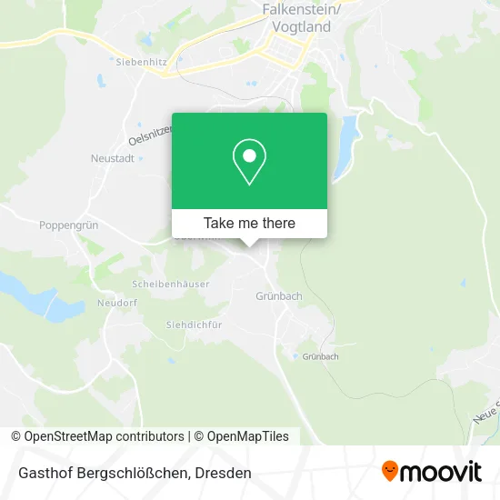 Карта Gasthof Bergschlößchen