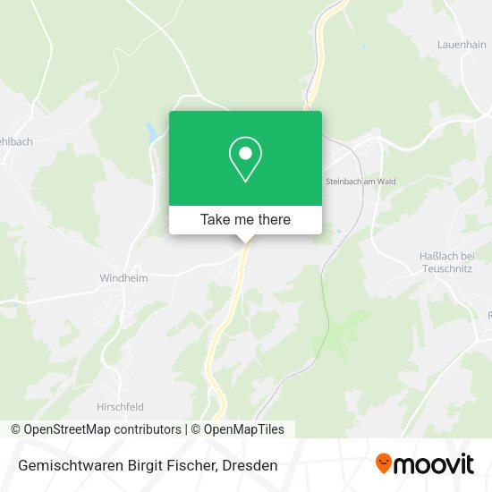 Карта Gemischtwaren Birgit Fischer