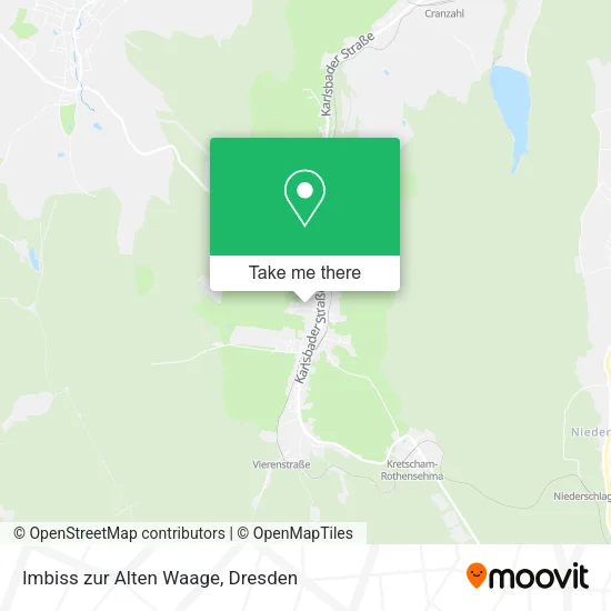 Карта Imbiss zur Alten Waage