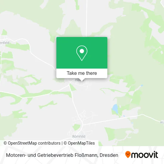 Карта Motoren- und Getriebevertrieb Floßmann