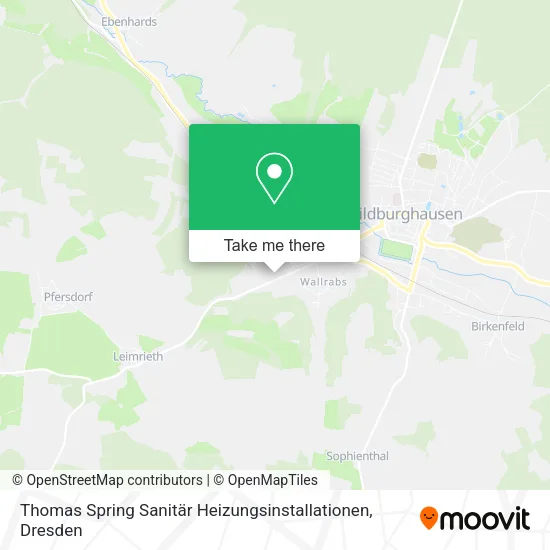 Карта Thomas Spring Sanitär Heizungsinstallationen