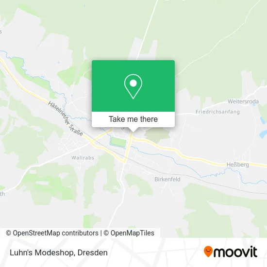 Карта Luhn's Modeshop