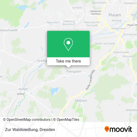 Карта Zur Waldsiedlung